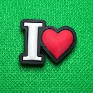 🌼 (5/$10 or 10/$15) NEW “I ❤️” Croc Charm Collection I Love Gift